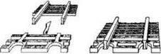 Fleischmann N Fleischmann rails (zonder ballastbed) 22215 Flexrails, Eindstuk 24 stuk(s)