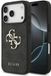 Guess Backcover hoesje voor Apple iPhone 18 Pro - HC 4G PU Big Logo - Zwart