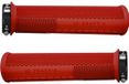 Peaty's Monarch Knurl Handgrepen - Rood, Plastic, Mountainbike