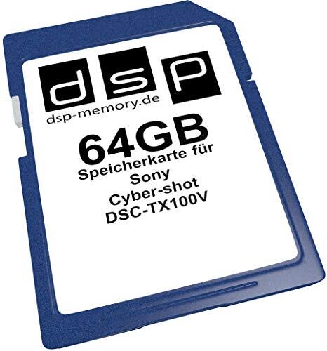 DSP Memory 64 GB geheugenkaart voor Sony Cyber-Shot DSC-TX100V