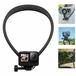 Telesin Universele Neck mount-Stuurhouder voor Sportcamera-In richting verstelbaar-90° verstelbaar-horizontale en verticale positionering-vrij buigbaar-Luchtgeveerd-Verstelbaar-Comfortabel-Zwart