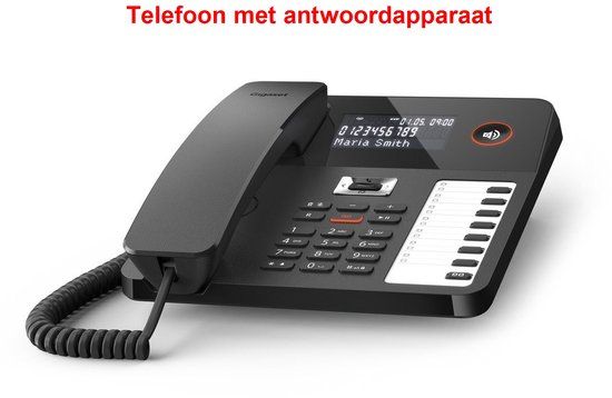 Gigaset DESK 800A DECT-telefoon Zwart