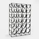 LOBERON Flessenrek Vareesh zwart Metaal 54 x 22 x 81.5 cm