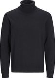 JACK&JONES JJEBASIC KNIT ROLL NECK NOOS Heren Gebreide trui Zwart XS