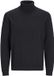 JACK&JONES JJEBASIC KNIT ROLL NECK NOOS Heren Gebreide trui Zwart XS