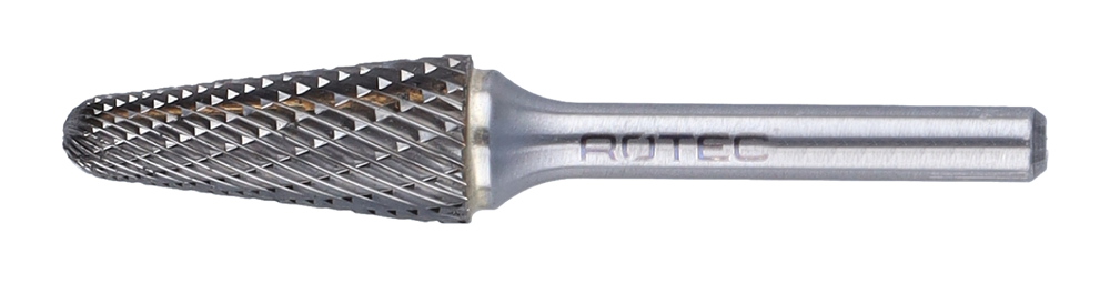 Rotec Opti-Line Hm-Stiftfrees | Model L | Z6 | Kruisvertand | Ø10x20x65xØ6 - 445.11.1001