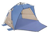 Bestway Beach Dome 4 Tent met SwiftClick-instelling, (1,07 m + 1,27 m) x 2,40 m x 1,25 m