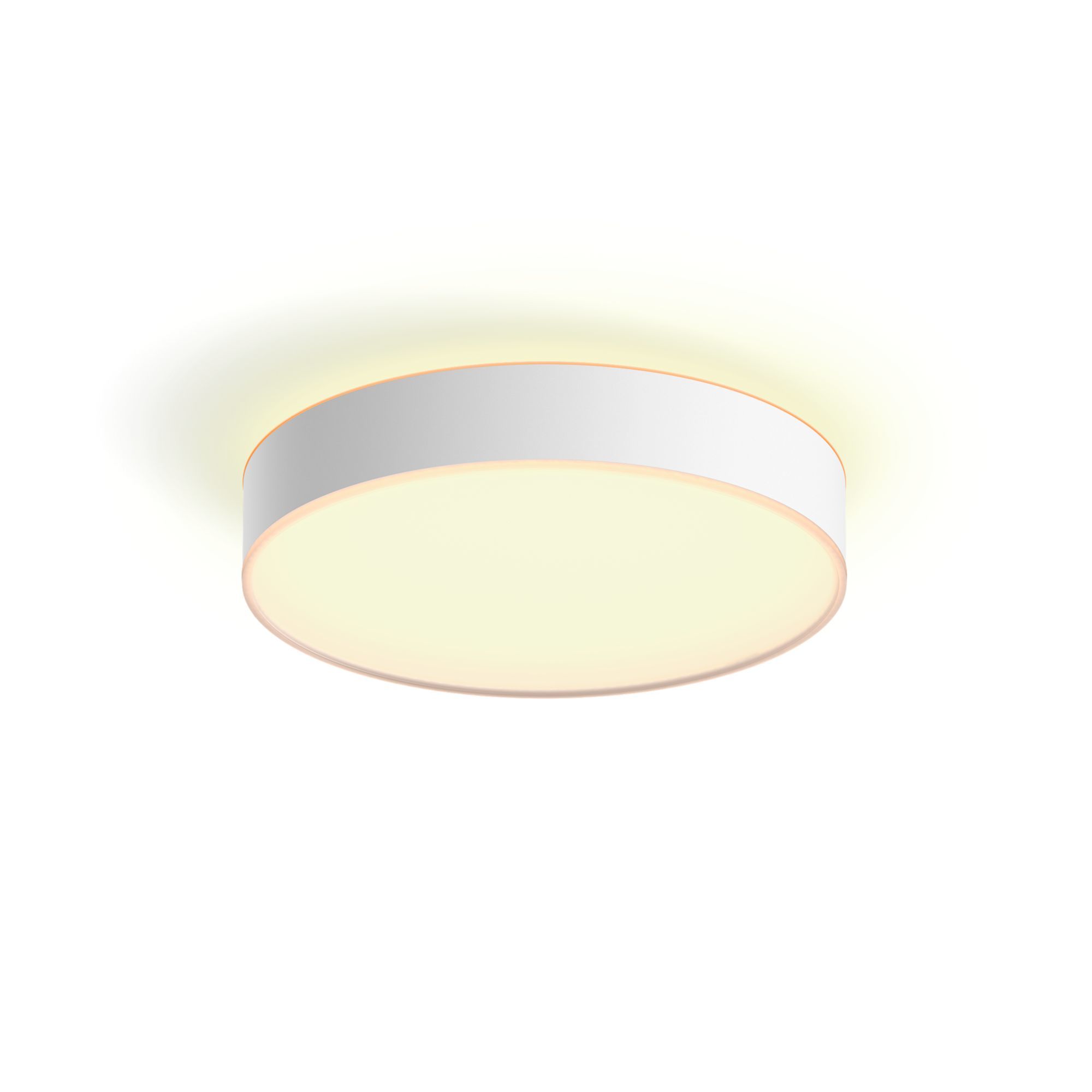 Philips Hue Devere Smart Ceiling Light - White - Bluetooth - LED - 2450 lm - Dimmable - Bathroom