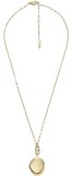 Fossil JF04426710 Damesketting - Goudkleurig - 40 cm - Staal