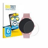 BROTECT - Screenprotector voor TAOLOON Smartwatch 1.27" - Folie Beschermfolie transparant 6 Stuks