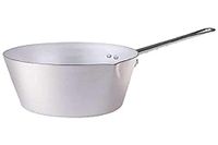 Pentole Agnelli Familie koken aluminium conische braadpan, diameter 10 cm.