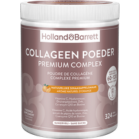 Holland & Barrett Collageen Poeder Premium Complex Natuurlijke Sinaasappelsmaak - 324g