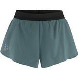 Craft Pro Hypervent Split 2 Hardloopshorts Dames-Blauw, Maat XL