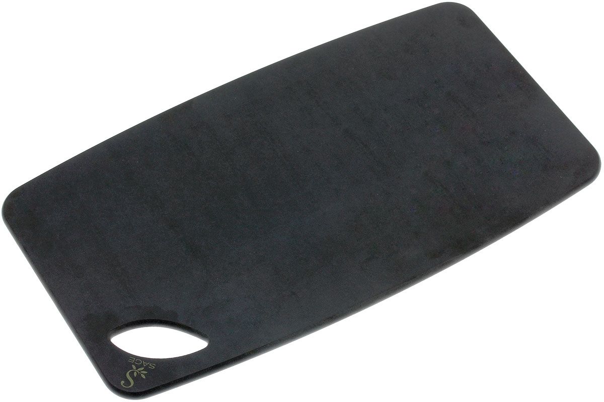 Sage snijplank HZ1527, 27x15 cm, zwart