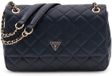 Guess Sac bandoulière Juliet Medium Femme - Similicuir - Bleu