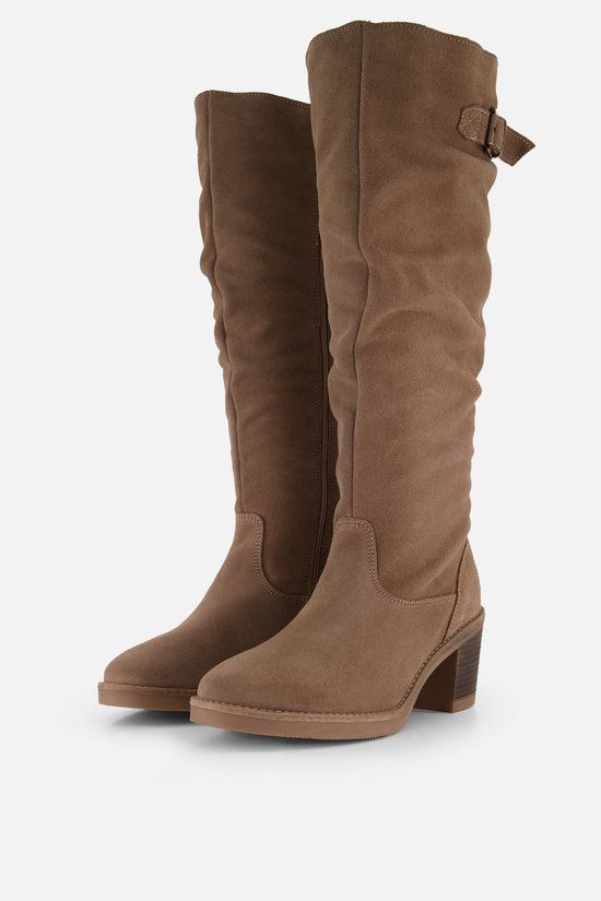 Cellini Lange Laarzen beige Suède - Maat 38
