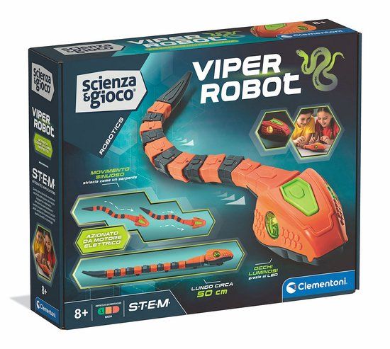 Clementoni Wetenschap & Spel Robotslang