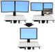 Ergotron WorkFit Convert-to-Single HD Kit from Dual or LCD & Laptop