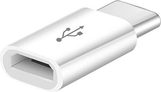 V-tac Usb-adapter Vt-5149 Micro Type-c 10 X 5,8 X 23,5 Mm Wit
