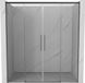 Mexen Rox porte de douche coulissante 170 cm, transparent, gris foncé brossé