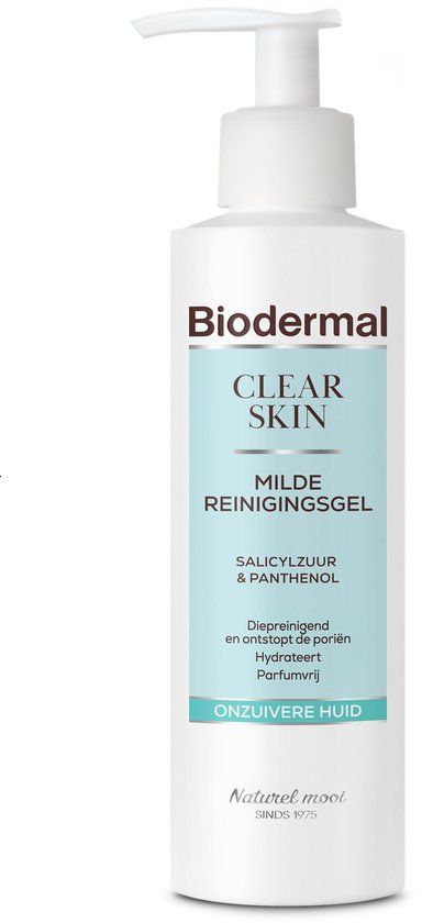 Biodermal Clear Skin Milde reinigingsgel