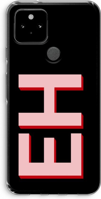 Case Company Google Pixel 5 hoesje - Monogram - Soft Cover