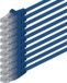 1aTTack.de 1aTTack 1.0m Cat6 UTP M/M netwerkkabel Blauw