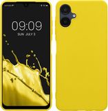 kwmobile telefoonhoesje geschikt voor Samsung Galaxy A06 - Hoesje voor smartphone - Back cover in stralend geel