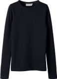 NAME IT - NKFNAYLA LS TOP NOOS - Meisjes - Lange mouwen shirts - Dark Sapphire - Maat 116