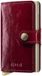 Secrid Miniwallet Naplak Leren Portemonnee Rood