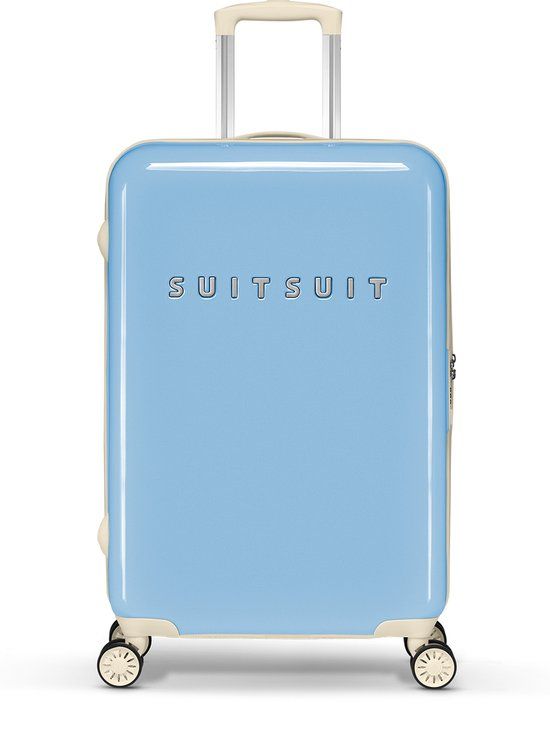 SUITSUIT Reiskoffer 66x43x24 - Fabulous Fifties Chambray Blue - Hardcase - 59L