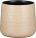 Mica Decorations Plantenpot/bloempot Keramiek Beige D15/H13 cm