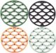 Unyqoos® sous-verres en silicone, set de 4