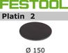 Festool Schuurschijf STF D150/0 S4000 Platin - 15 stuks