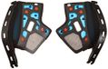 Givi wangbekleding voor HPS integraalhelm 40.5 X-fiber, zwart, maat 40