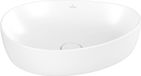 Villeroy & Boch Antao wastafelblad, 51x40x14 cm, Stone White, CeramicPlus