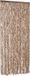 vidaXL Vliegengordijn 56x185 cm chenille beige en donkerbruin