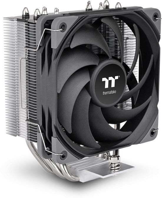 Thermaltake UX400 Processor Luchtkoeler 12 cm Zwart, Zilver