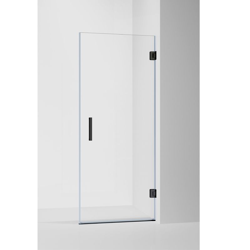 Badkamerplanet Sani Royal Douchedeur Nano Clean Anti Kalk Mat Zwart 80x200 cm