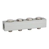 RIEGLER 106618-519.04-14 Voedingsstrip voor wegklep, met 4 ventielposities, G 1/4, 1 stuk