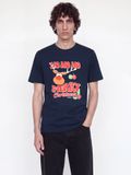 JACK & JONES Shirt 'JJXMAS FUN' donkerblauw / lichtgroen / rood / wit