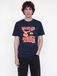 JACK & JONES Shirt 'JJXMAS FUN' donkerblauw / lichtgroen / rood / wit