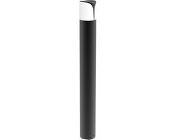 BRAYTRON Milano - 80cm Outdoor Pedestal Light - Grey Aluminum - E27 - IP44