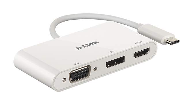 D-Link DUB-V310 - Notebook Dock & Poortreplicator - Wit