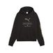 PUMA Sport Boxy Graphic fleece hoodie voor Heren, Zwart, Maat S