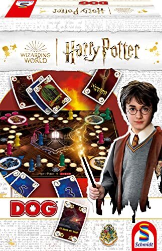 Schmidt Spiele 49423 Dog, in Harry Potter-design, familiespel, kaartspel