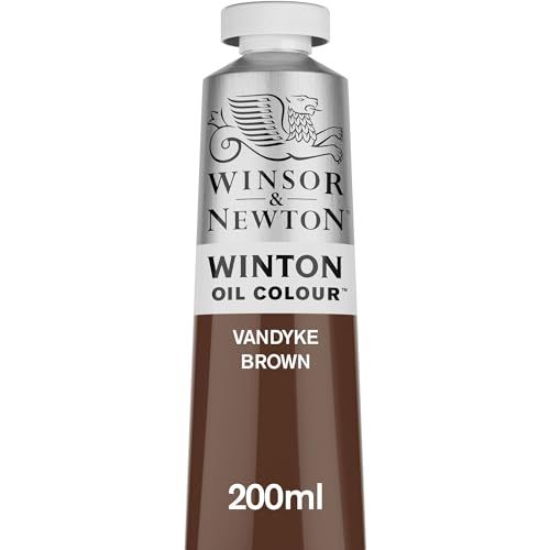 Winsor & Newton Winton 1437676 olieverf Vandyke Bruin 200 ml