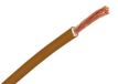 100 m draad, flexibel, bruin, 4 mm²