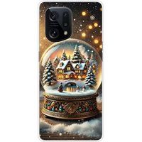 1001 coques Oppo Bedrukt siliconen hoesje compatibel met Oppo Find X5 globe feerique
