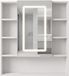 Rea Armoire de toilette Luna 70x80cm Blanc
